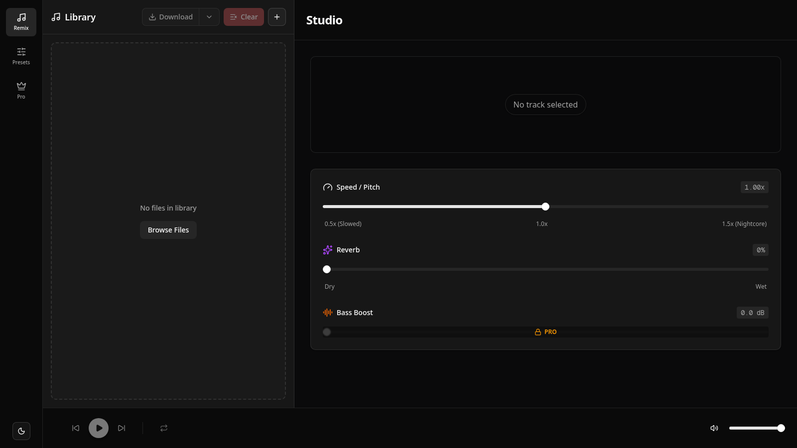 Preview of Remix Songs